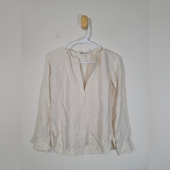 Helmut Lang Long Sleeve Button Up Blouse XS - Picture 1 of 5